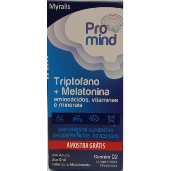 PROMIND - TRIPTOFANO + MELATONINA 2 COMPRIMIDOS